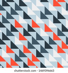 Abstract geometric polygonal background with colored triangles. Can be used as poster, banner, border, background, Wallpaper, card, print and etc. Eps10 vector.