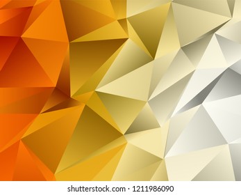 Abstract geometric polygonal background composed of triangles. Vector illustration.