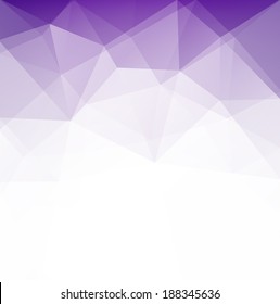 Abstract geometric polygonal background composed of triangles. Vector illustration. 