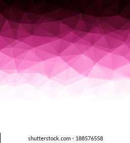 Abstract geometric polygonal background composed of triangles. Vector illustration. 