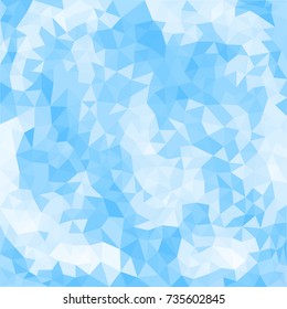Abstract geometric polygonal background with mesh of triangles for your design. 