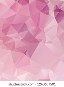 Abstract Geometric polygonal background - triangle low poly pattern - full color spectrum rainbow