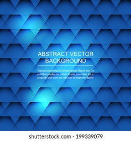 Abstract geometric polygonal background/design with place for your content