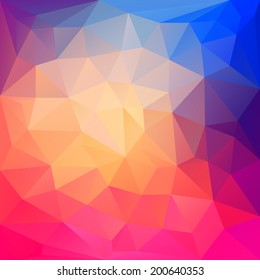 Abstract geometric polygonal mesh wire vector background 