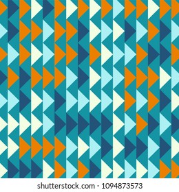 Abstract geometric polygonal pattern with colored triangles. Can be used as poster, banner, border, background, Wallpaper, card, print and etc. Eps10 vector.