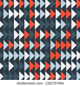 Abstract geometric polygonal pattern with colored triangles. Can be used as poster, banner, border, background, Wallpaper, card, print and etc. Eps10 vector.