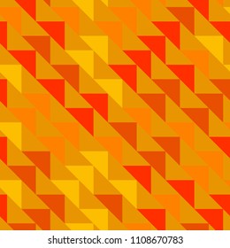 Abstract geometric polygonal pattern with colored triangles. Can be used as poster, banner, border, background, Wallpaper, card, print and etc. Eps10 vector.