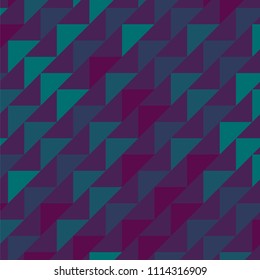 Abstract geometric polygonal pattern with colored triangles. Can be used as poster, banner, border, background, Wallpaper, card, print and etc. Eps10 vector.