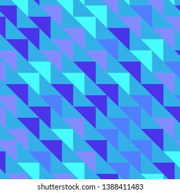 Abstract geometric polygonal pattern with colored triangles. Can be used as poster, banner, border, background, Wallpaper, card, print and etc. Eps10 vector.