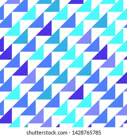 Abstract geometric polygonal pattern with colored triangles. Can be used as poster, banner, border, background, Wallpaper, card, print and etc. Eps10 vector.