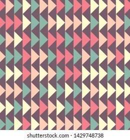 Abstract geometric polygonal pattern with colored triangles. Can be used as poster, banner, border, background, Wallpaper, card, print and etc. Eps10 vector.