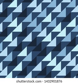 Abstract geometric polygonal pattern with colored triangles. Can be used as poster, banner, border, background, Wallpaper, card, print and etc. Eps10 vector.