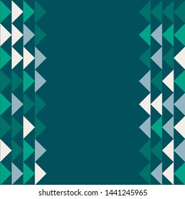 Abstract geometric polygonal pattern with colored triangles.  Eps10 vector.
