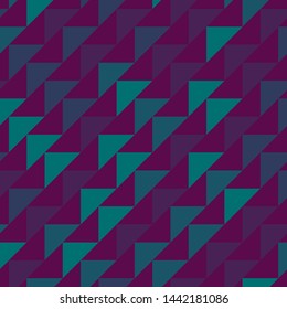 Abstract geometric polygonal pattern with colored triangles. Can be used as poster, banner, border, background, Wallpaper, card, print and etc. Eps10 vector.