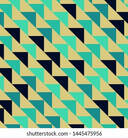 Abstract geometric polygonal pattern with colored triangles. Can be used as poster, banner, border, background, Wallpaper, card, print and etc. Eps10 vector.