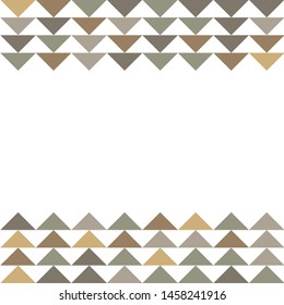 Abstract geometric polygonal pattern with colored triangles. Can be used as poster, banner, border, background, Wallpaper, card, print and etc. Eps10 vector.