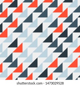 Abstract geometric polygonal pattern with colored triangles. Can be used as poster, banner, border, background, Wallpaper, card, print and etc. Eps10 vector.