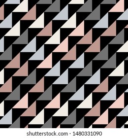 Abstract geometric polygonal pattern with colored triangles. Can be used as poster, banner, border, background, Wallpaper, card, print and etc. Eps10 vector.