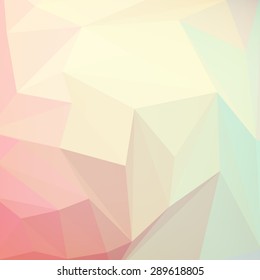 Abstract geometric polygonal shiny background for cover, poster, web design