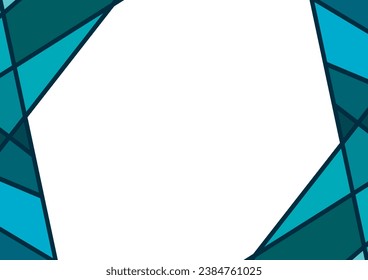 Resumen de polígonos geométricos con fondo. Composición de gráficos de información con formas geométricas.Diseño de etiquetas retro. Ilustración vectorial para la presentación empresarial