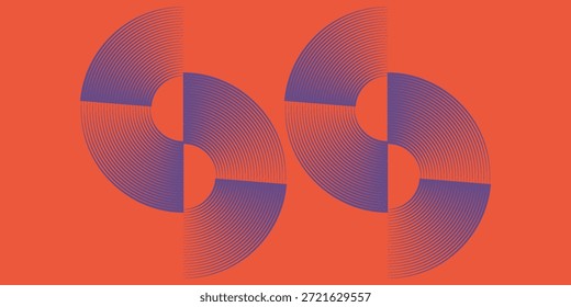 Abstract geometric pop art background with wave pattern. Vector pattern. overlay geometric design of trendy Memphis 80s-90s style