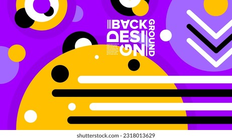 abstract geometric poster background. trendy cover style. geometry graphic and geoemetrical pattern design