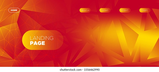 Abstract Geometric Poster. Technology Landing Page. Red Minimal Brochure. Gradient Modern Design. Gradient Geometric Polygonal Banner. Red Polygonal Landing Page. Red Abstract Geometric Pattern.