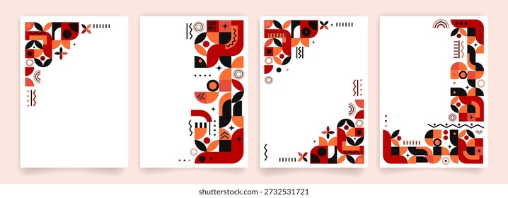 Abstractas Plantillas póster geométricas