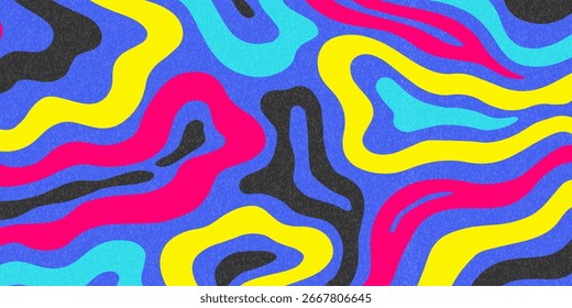Cartazes geométricos abstratos fundo formas modernas mínimas com textura de arte, impressão sem costura de fundo contemporâneo para banners e coberturas, papel estampado moderno retrô para empacotamento, vintage funky.
