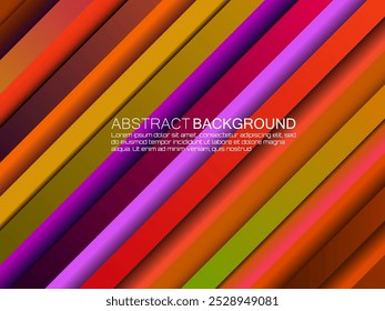 Abstract geometric premium diagonal line bright background with dynamic shadow