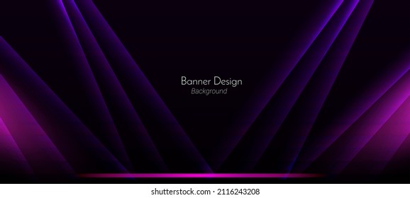 Abstract geometric presentation lights design color illustration pattern banner 