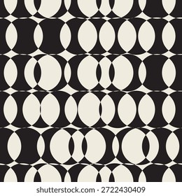 Abstract Geometric Print  Decorative seamless pattern. Repeating background. Tileable wallpaper print.