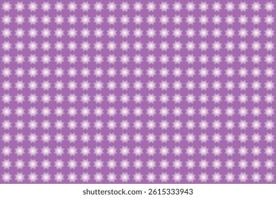 Abstract geometric purple background star and square shape elements with white glowing spotlight effect banner.