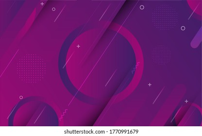 Abstract geometric purple color background