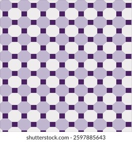 abstract geometric purple hexagon pattern 
