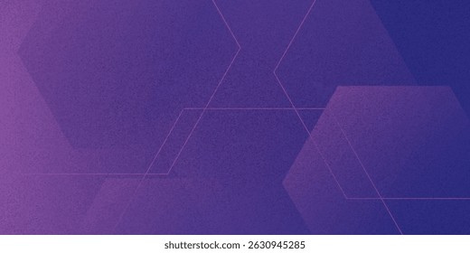 Abstract geometric purple modern stylish smooth dark banner background vector