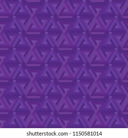 Abstract Geometric Purple Seamless Pattern