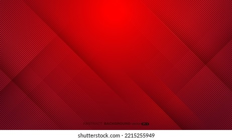 Abstract geometric red background with diagonal lines stripe modern design style. Vector illustration