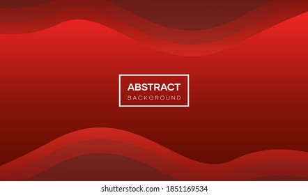 Abstract geometric red background. Futuristic red background texture. Trendy gradient shapes composition, suitable for website wallpapers, banners, covers, and advertisements. Vector illustration