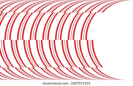 abstract geometric red big small irregular bracket line pattern can be used background, banner, poster.