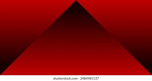 Abstract geometric red black color gradient vector background. Textured backdrop. Luxury template for device, ads, flyer, poster. Digital screen. Premium banner. Business card. Cover design. Triangle.