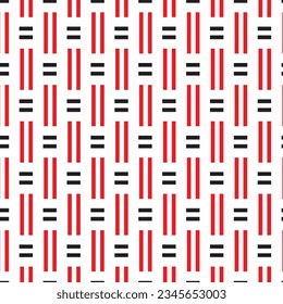 abstract geometric red black double line pattern, perfect for background, wallpaper