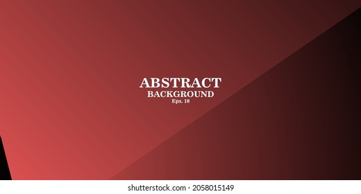 Abstract geometric red coal backgrounds were also suitable for social media, websites, banners, and posters. The red color and black color background abstract art vector.
