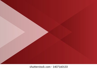 Abstract geometric red color background, vector illustration