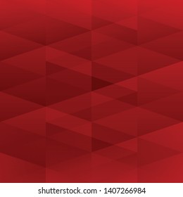 Abstract geometric red color background, vector illustration