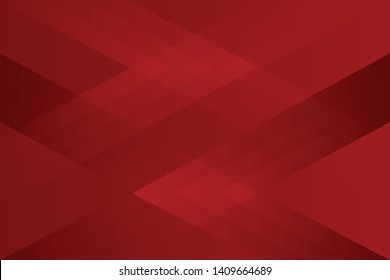 Abstract geometric red color background, vector illustration