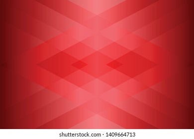 Abstract geometric red color background, vector illustration