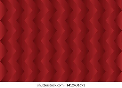 Abstract geometric red color background, vector illustration