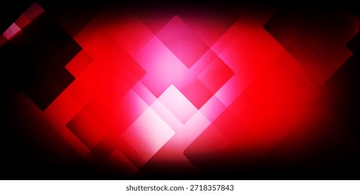 Fondo de color rojo geométrico Abstractas, Ilustración vectorial
