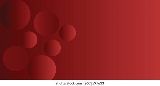 Abstract geometric red color elegant background. vector illustration art